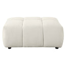 Loanna - Ottoman - Beige Linen