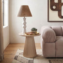 Cindra - Genuine Marble Top And Iron Base Table