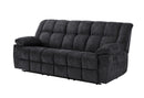 U6000 - Reclining Sofa - Black