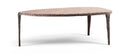 Gild - Aluminum Base And Genuine Marble Top Table - Bronze Finish