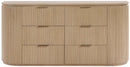 Astrid - Solid Wood And Oak Veneer Dresser