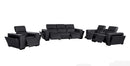 1224 - 7-Piece Modular Power Reclining Sofa, Loveseat & Chair Set In With 5 Power Recliners & Power Headrests