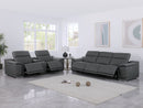 9762 - 6-Piece Modular Power Reclining Sofa And Console Loveseat Set With 5 Power Recliners In