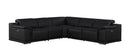 2679 - 5-Piece L-Shaped Power Reclining Sectional In Genuine Leather (3 Recliners)