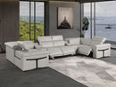 1126 - 8-Piece U-Shaped Sectional Sofa In With 4 Power Recliners & Power Headrest