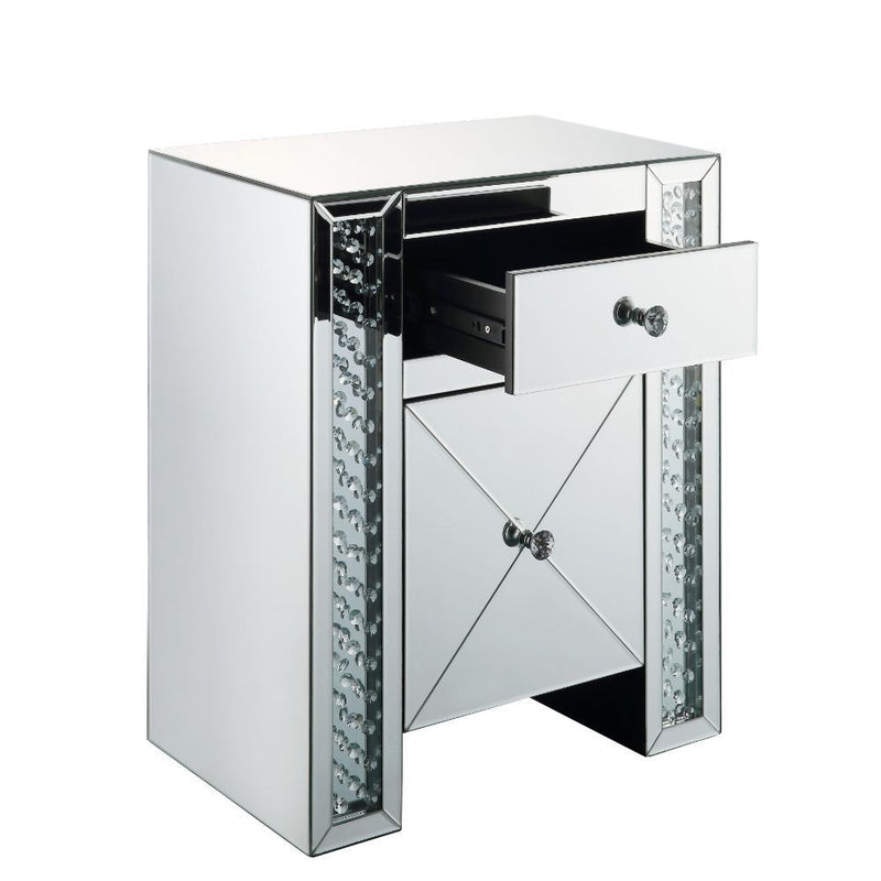 Nysa - Accent Table - Faux Crystals