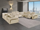 1224 - 12-Piece U-Shaped Sectional Sofa In With 4 Power Recliners & Power Headrests