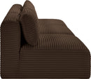 Shaggy - 3 Seat Modular Armless Sofa