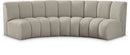 Infinity - 3 Piece Boucle Modular Sectional