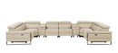 1246 - 8-Piece U-Shaped Modular Power Reclining Sectional With 2 Power Recliners And Power Headrests