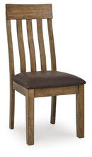 Urbinforte - Dining Upholstered Side Chair (Set of 2) - Light Brown