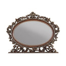 Devany - Oval Mirror - Cherry