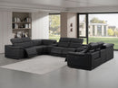 2679 - 10-Piece U-Shaped Power Reclining Sectional In Genuine Leather (4 Recliners)