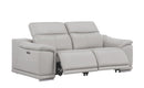 2679 - Power Reclining Sofa, Loveseat & Chair Set In Genuine Leather (6 Recliners)