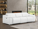 2679 - Genuine Leather Sofa With Dual Power Recliners