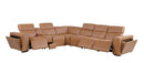 1224 - 7-Piece L-Shaped Sectional Sofa In With 3 Power Recliners & Power Headrests