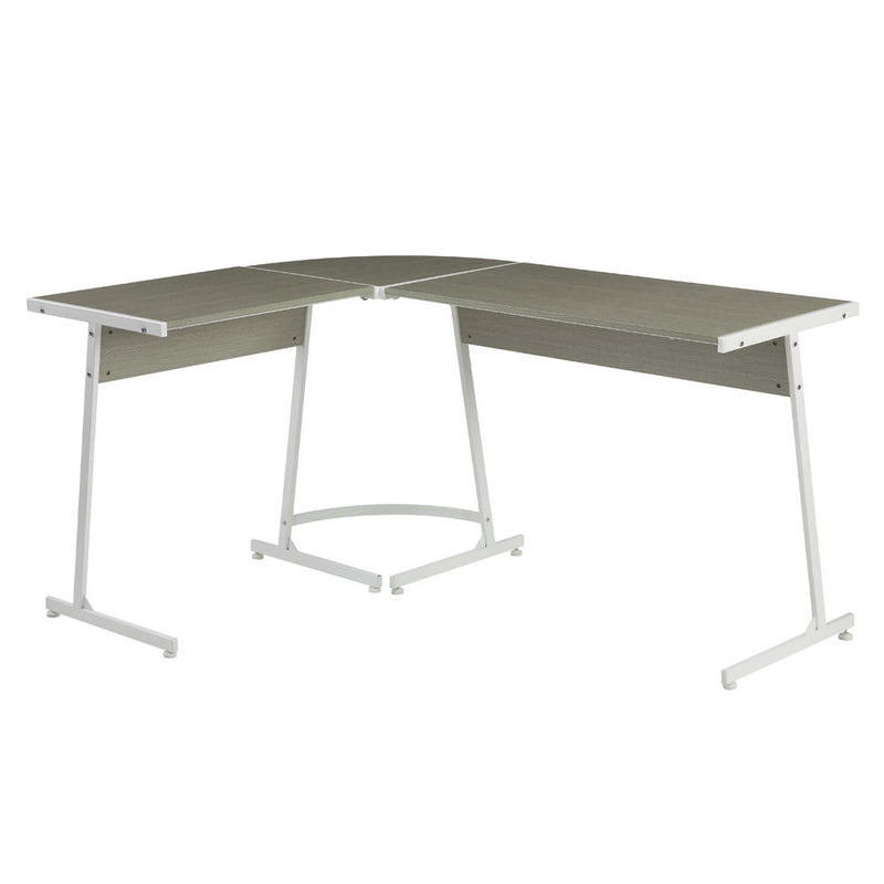 Carver - Computer Desk - Gray & White