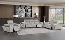 1224 - 6-Piece Modular Power Reclining Sofa, Loveseat & Chair Set In With 5 Power Recliners & Power Headrests