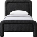 Baylor - Fabric With Interwoven Chenille Upholstered Bed