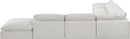Comfy - 7 Piece Linen Modular Corner Sectional