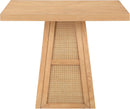 Fenwick - Cane Oak Veneer And Solid Wood Dining Table