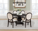 Twyla - Round Wood Dining Room Table Set