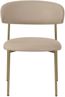 Lupita - Dining Chair With Brushed Gold Legs (Set of 2)