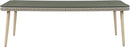 Seacrest - Tempered Glass Top And Wicker Outdoor Patio Dining Table