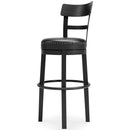 Valebeck - Tall Upholstered Swivel Barstool