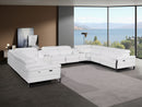 1246 - 10-Piece U-Shaped Modular Power Reclining Sectional With 4 Power Recliners And Power Headrests