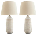 Willport - Ceramic Table Lamp (Set of 2) - Off White