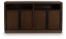 Dilenno - Dining Room Server - Dark Brown
