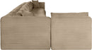 Shaggy - Fabric 8 Piece Modular Sectional