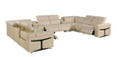 1126 - 10-Piece U-Shaped Sectional Sofa In With 4 Power Recliners & Power Headrests
