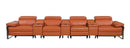 1246 - Modular Power Triple Reclining Triple Console Sofa With Power Reclining Headrests