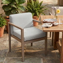 Solace - Olefin Performance Fabric Outdoor Patio Dining Arm Chair