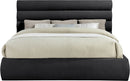 Adam - Chenille Fabric Bed With 52" Headboard