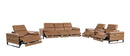 1246 - Modular Power Triple Reclining Sofa, Console Loveseat, And Chair Set With Power Headrests