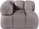 Orin - Velvet Performance Fabric Upholstered Modular Corner Chair