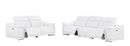 2679 - Genuine Leather Reclining Set (Sofa And Loveseat With 4 Power Recliners)