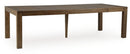Marxmore - Rectangular Dining Room Butterfly Extension Table - Brown