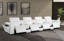 1224 - 7-Piece Modular Power Reclining Sofa In With 4 Power Recliners & Power Headrests