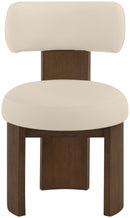 Atelier - Vegan Leather Upholstered Dining Chair (Set of 2) - Painted Brown Frame