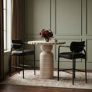 Serava - Vegan Leather Upholstered Bar Stool