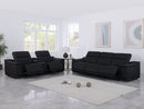 9762 - 6-Piece Modular Power Reclining Sofa And Console Loveseat Set With 5 Power Recliners In