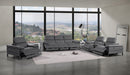 1246 - Modular Power Triple Reclining Sofa, Console Loveseat, And Chair Set With Power Headrests