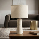 Dolomia - Base And Linen Textured Fabric Shade Table Lamp