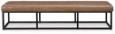 Joston - Accent Bench - Caramel