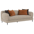Jade - 2 Piece Chenille Upholstered Sofa Set