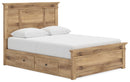 Makidern - Panel Storage Bed